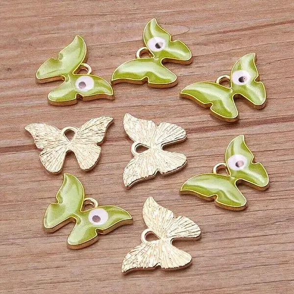 Alloy Enamel Pendants