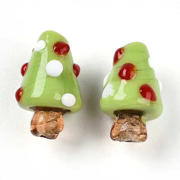 Handmade Lampwork Bumpy Beads
