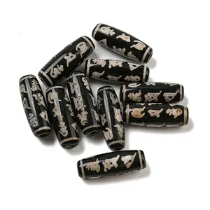 Tibetan Style dZi Beads Strands