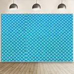 Fishscale Pattern Polyester Fabrics