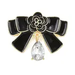 Bowknot & Teardrop Enamel Pins