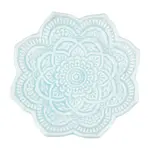 Mandala Flower Shape Porcelain Jewelry Plate