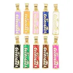 Brass Enamel Pendants
