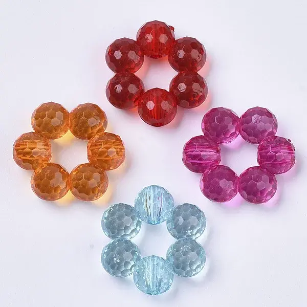 Transparent Acrylic Beads