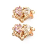 Brass Glass Box Clasps