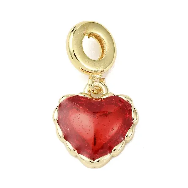 Brass Enamel European Dangle Charms