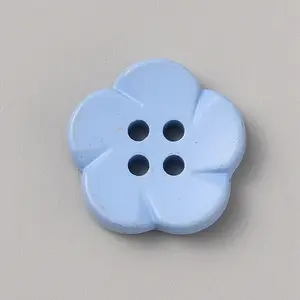 Spray Painted Plastic Buttons