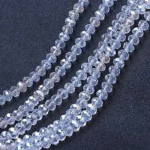 Electroplate Glass Beads Strands