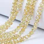 Electroplate Glass Beads Strands