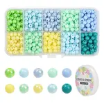 DIY Round Opaque Acrylic Beads Bracelets Making Kits