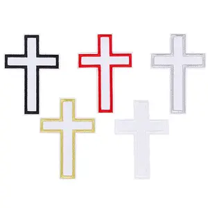 Cross Cloth Embroidery Sew on Appliques