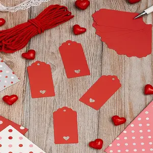 50Pcs Jewelry Display Kraft Paper Price Tags