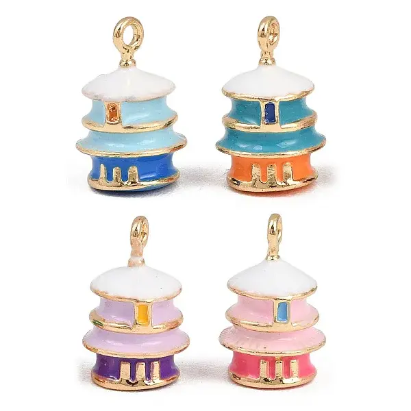 Alloy Enamel Pendants
