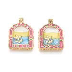 304 Stainless Steel Enamel Pendants