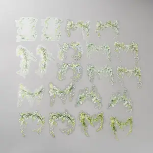 20Pcs Flower PET Decorative Stickers