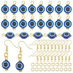DIY Blue Evil Eye Earring Making Kit