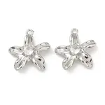 Brass Micro Pave Cubic Zirconia Pendants