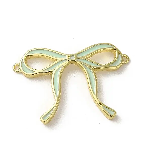 Brass Enamel Connector Charms