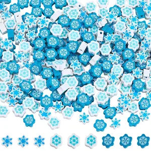 300Pcs 3 Styles Handmade Polymer Clay Beads