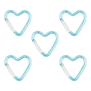 5Pcs Zinc Alloy Spring Gate Rings