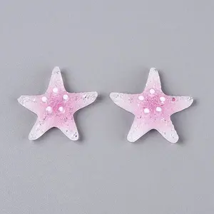 Transpant Resin & Paillette Decoden Cabochons