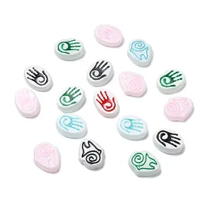 Baking Painted Glass Beads