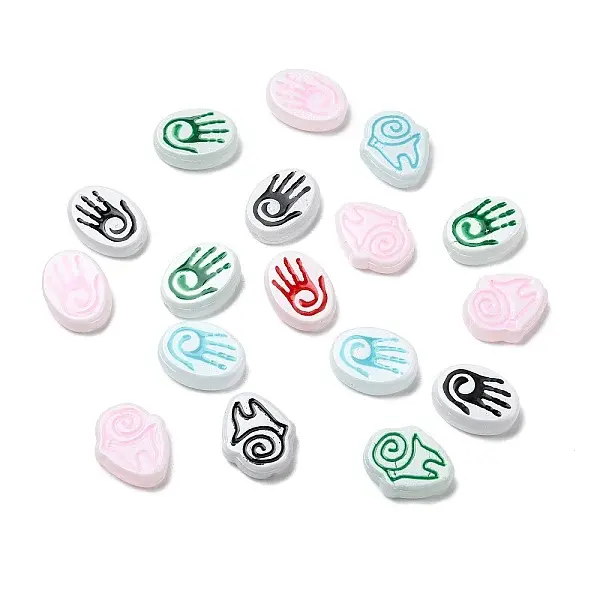 Baking Painted Glass Beads