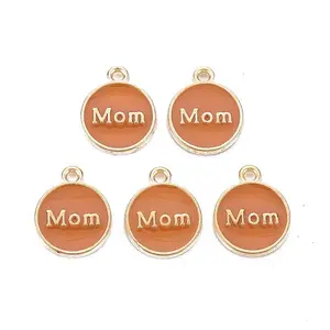 Mother's Day Alloy Enamel Charms