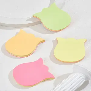 4Pcs Flower Memo Pad Sticky Notes