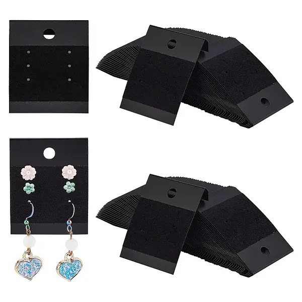 PVC with Velvet Earring Display Card