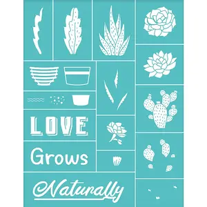 Self-Adhesive Silk Screen Printing Stencil