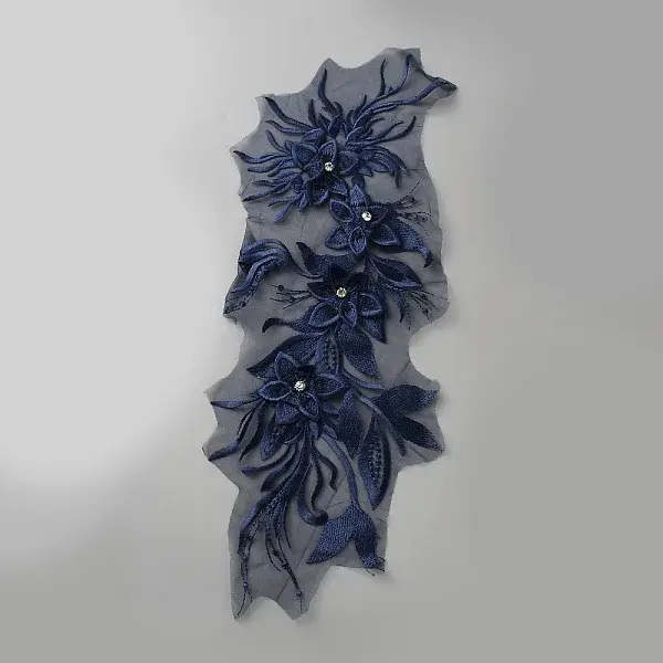 Chemical Fiber Iron Acrylic Embroidery Lace Collar