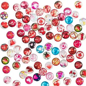 Flatback Glass Cabochons for DIY Projects