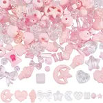 150Pcs Opaque & Transparent Acrylic Beads