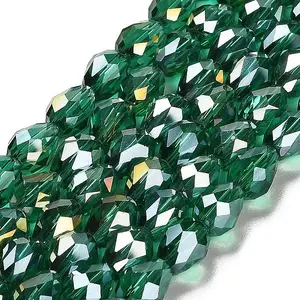 Electroplate Glass Beads Strands