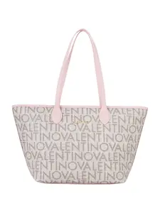 VALENTINO Shopper  béžová / sivá / ružová