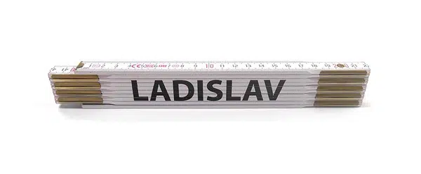 MAGG Skladací metr PATRIK, 2 m Jméno na metru: LADISLAV