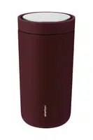 Termohrnek Stelton To Go Click 200 ml vínová barva