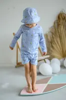 Dětský klobouk Jamiks PIKSI modrá barva, JLH098