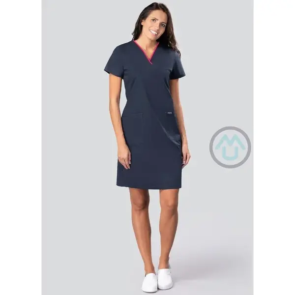 Zdravotnícke šaty FLEX ZONE - námornícky modré 38