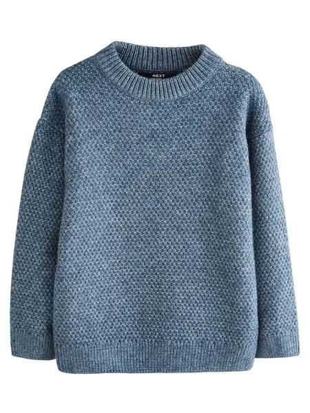 Next Sveter  modrá melírovaná