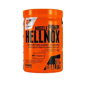 Extrifit Hellnox 620g - pomeranč