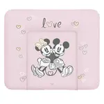 Ceba Podložka přebalovací měkká na komodu (85x72) Disney Minnie & Mickey Pink