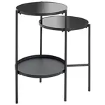 ODKLÁDACÍ STOLEK, černá