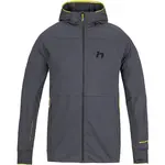 Hannah ETHAN HOODY Pánská funkční mikina, tmavě šedá, velikost