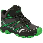 Geox J MAGNETAR B ABX Chlapecká volnočasová obuv, šedá, velikost