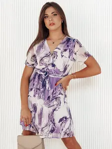 Fialové šaty CHICLOVE