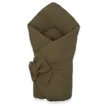 Mušelínová šnurovacia zavinovačka New Baby olive , 20C58709