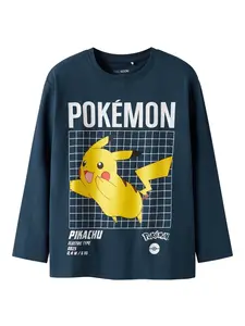 TWO SOON Tričko 'Pokémon'  modrozelená / žltá / rosé / čierna