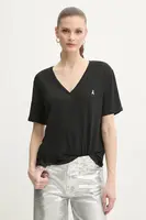 Plátěné tričko Patrizia Pepe